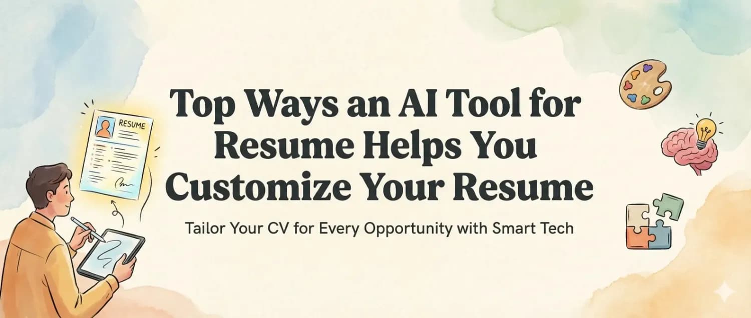 Top Ways an AI Tool for Resume Helps You Customize Your Resume
