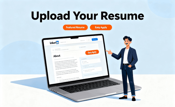 How to Upload Your Resume in LinkedIn