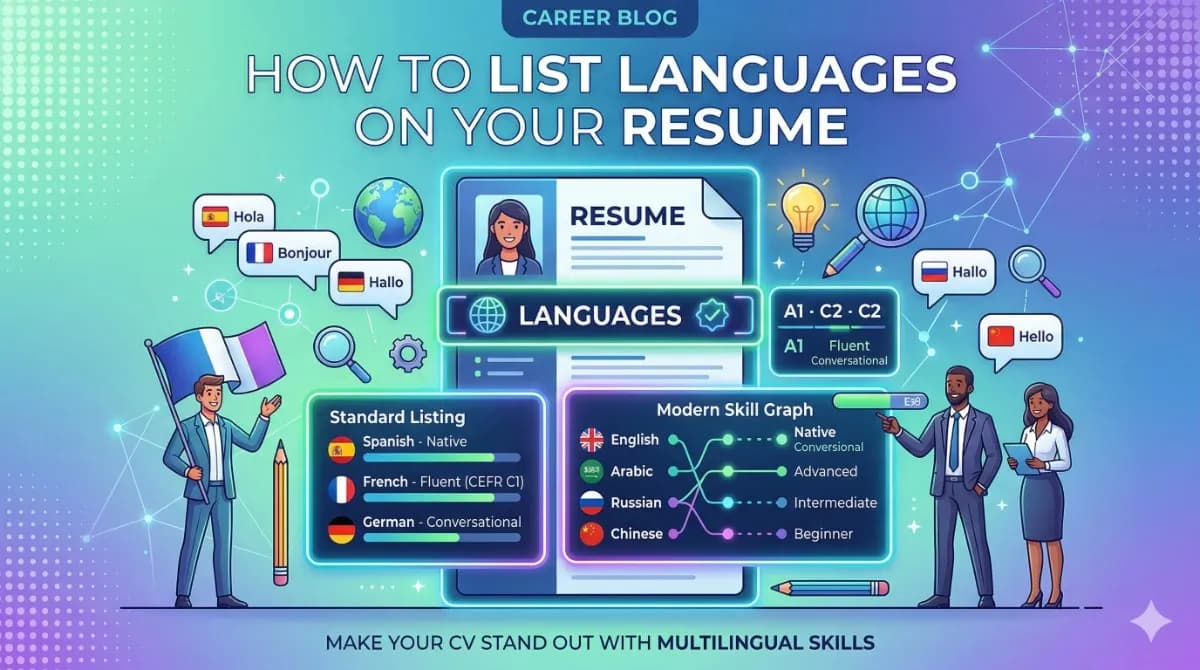 How to List Languages on Your Resume