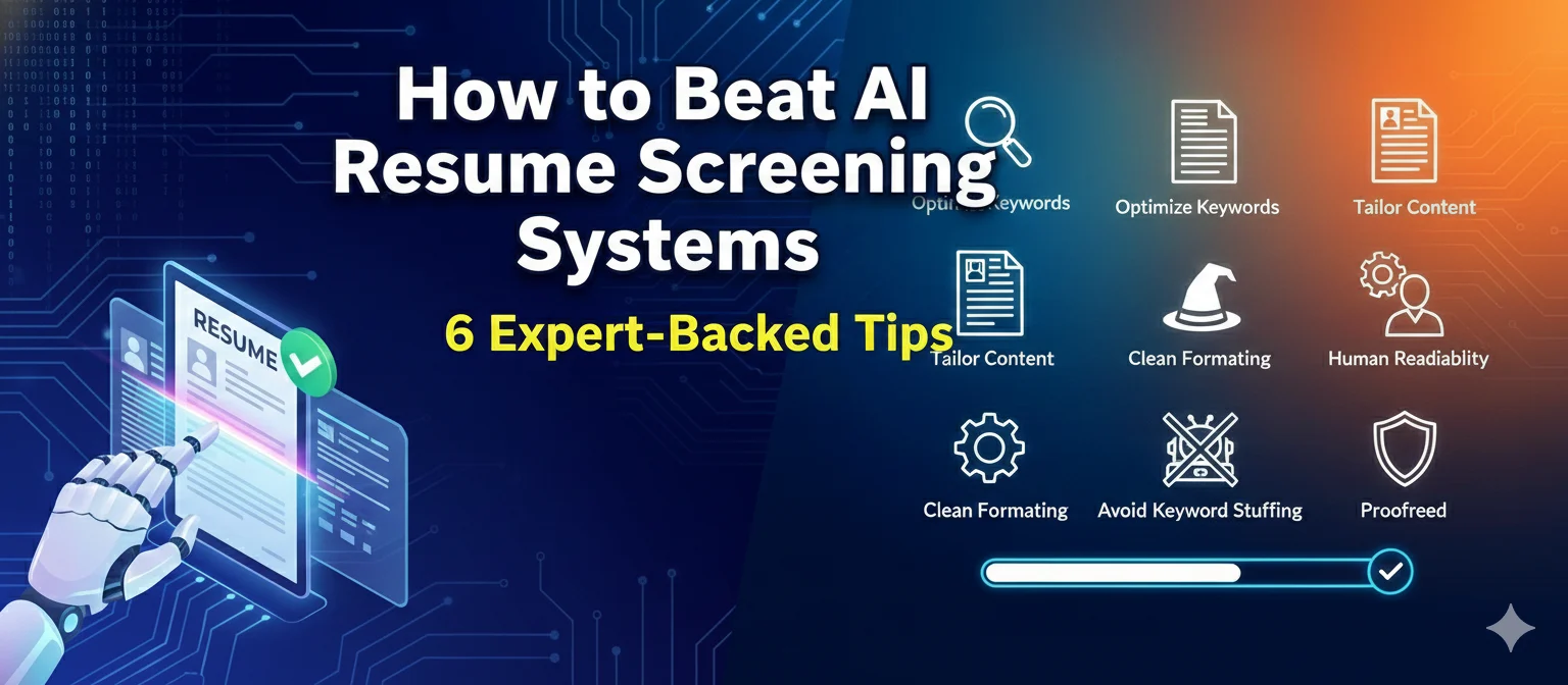 How to Beat AI Resume Screening Systems: 6 Expert-Backed Tips