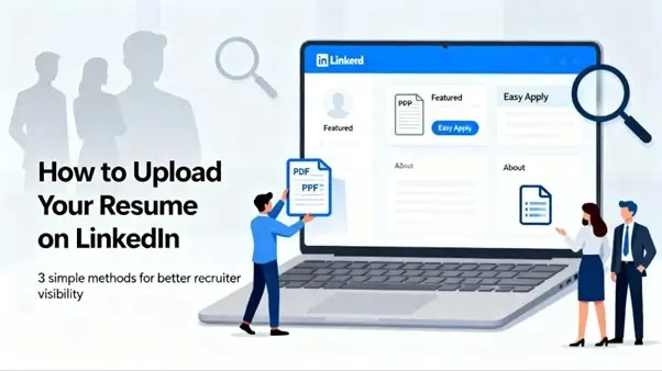 3 Methods to Upload Resume on LinkedIn